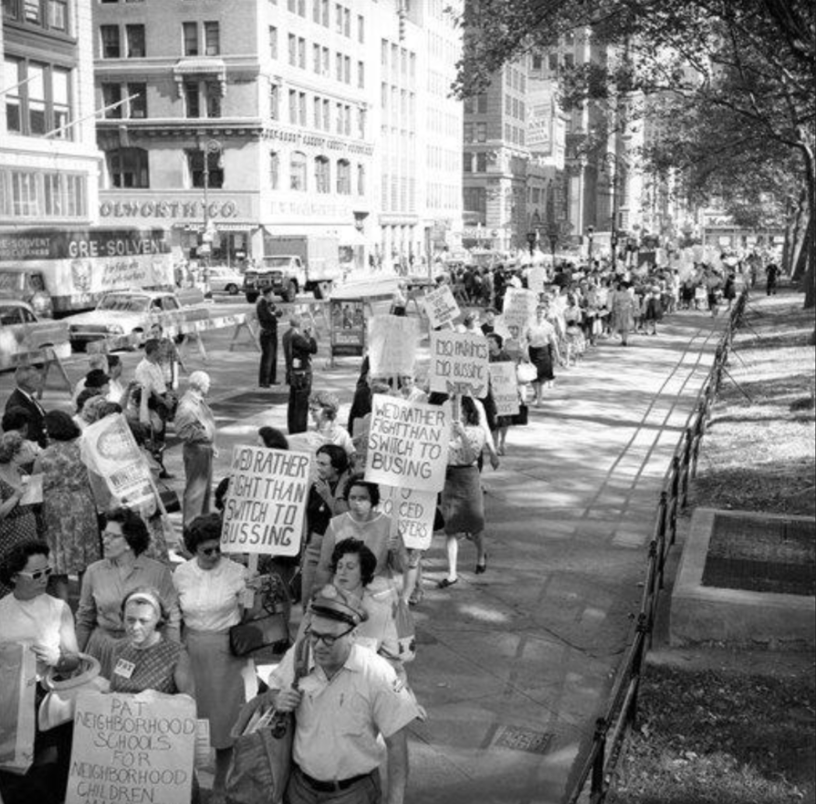 On Sep 24, 1964 At Least 7,500 White Demonstrators Protest Racial